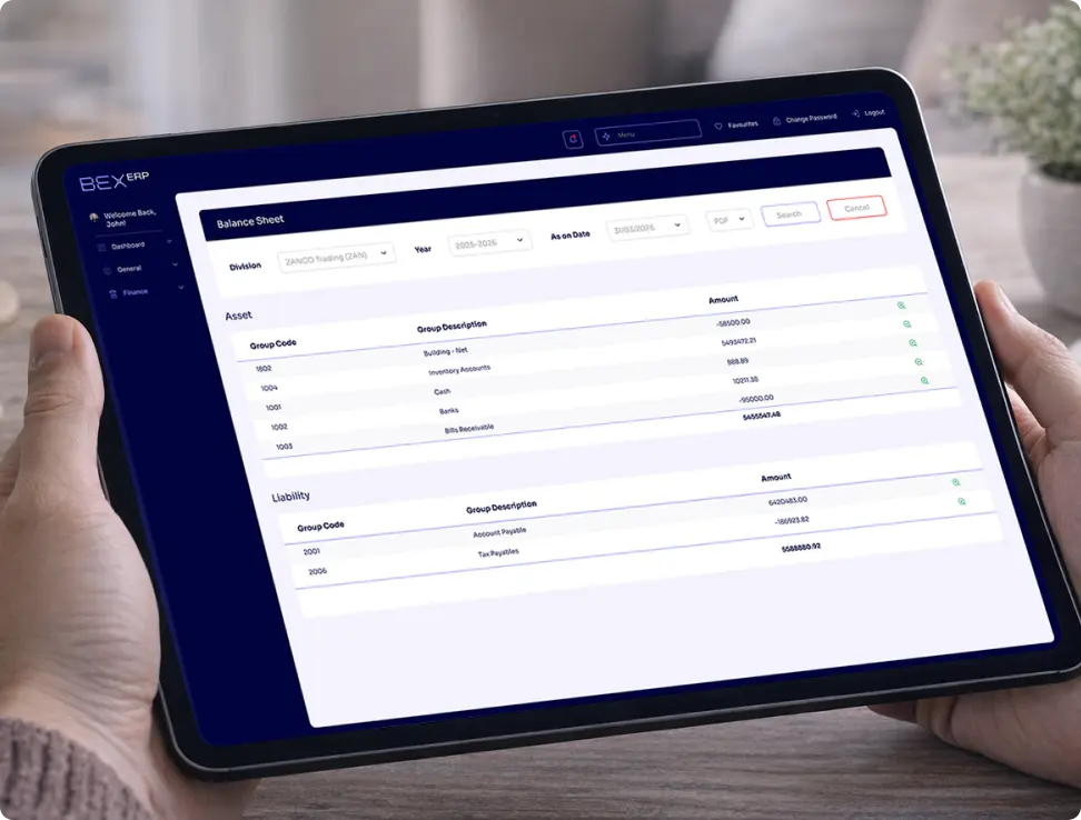 Business Team Using Tablet